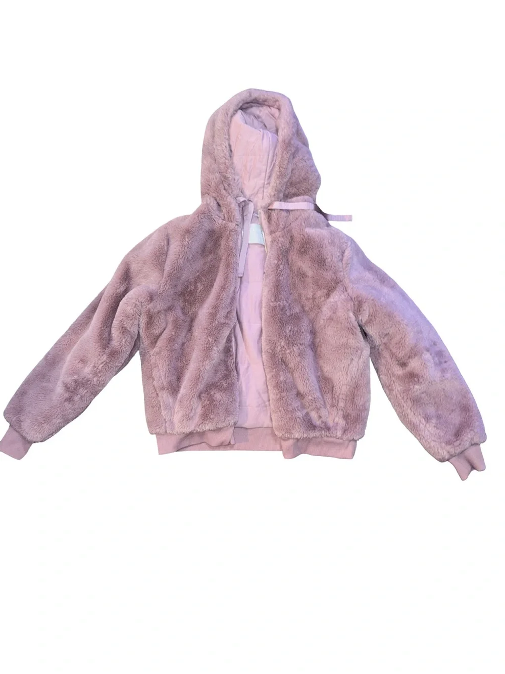 Athleta Plush Zip-Up Jacket in Dusty Rose - Picture 3 of 7